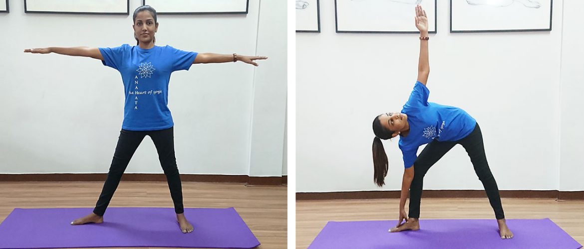 Extended Triangle Pose (Utthita Trikonasana) - Improve Balance and  Flexibility